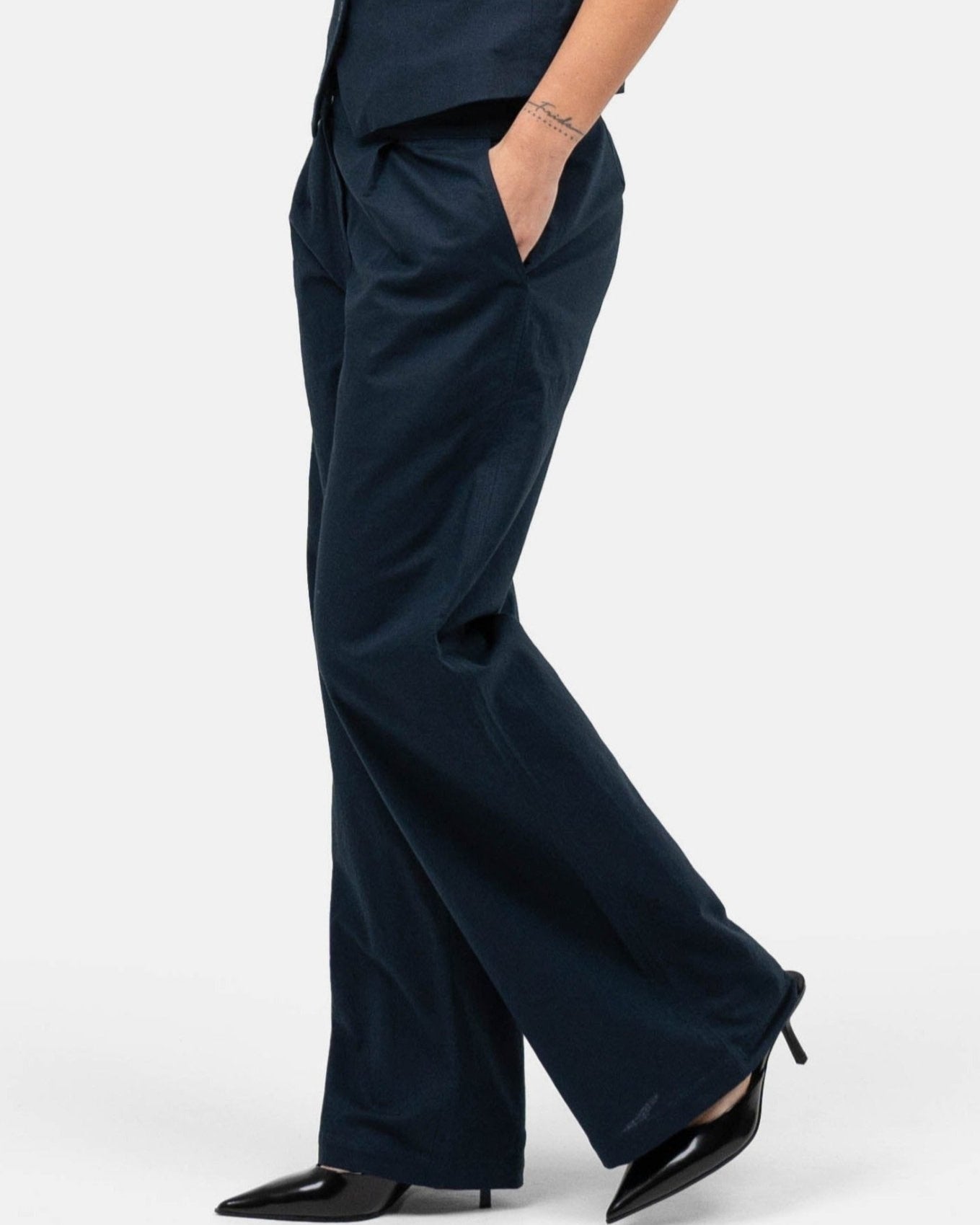 Hør Suitpants Navy | Skagen - clothing.dk